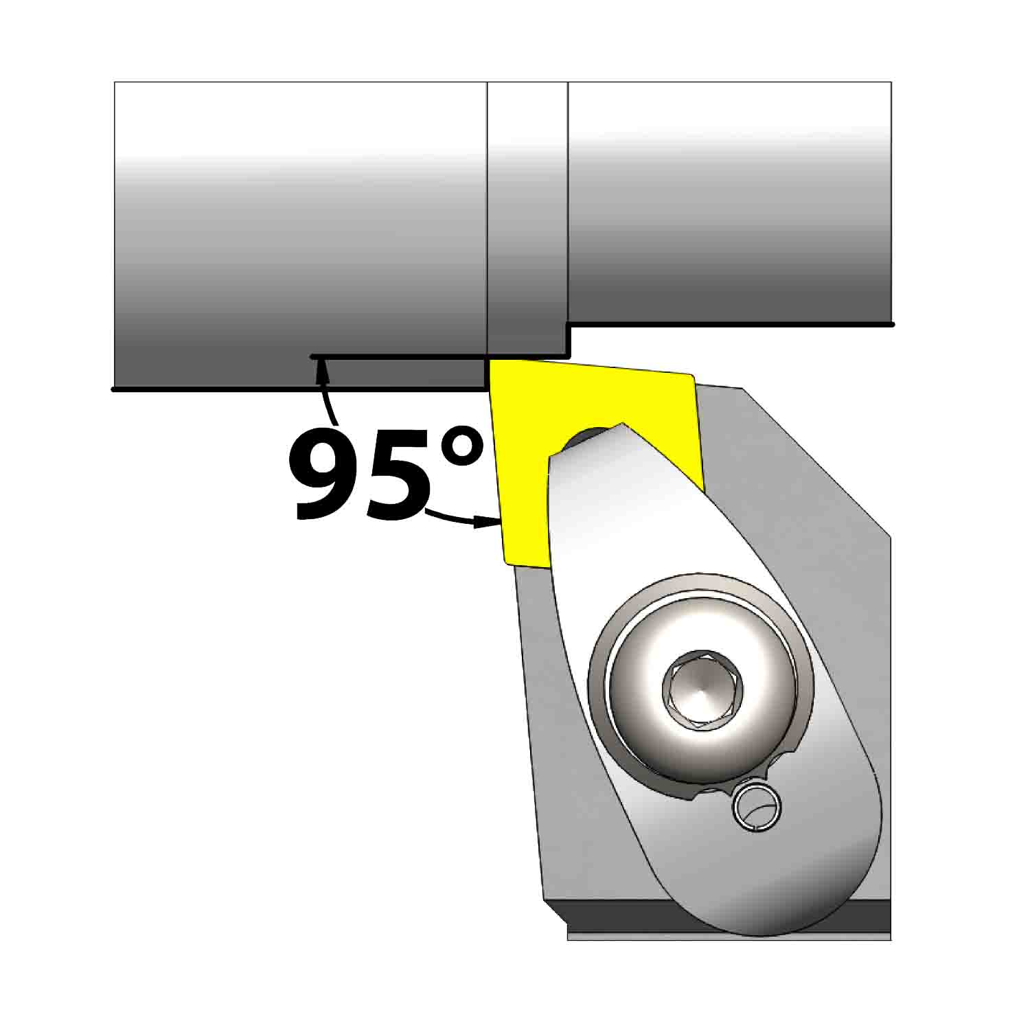 External turning<br />Top clamping<br />DCLN L/R