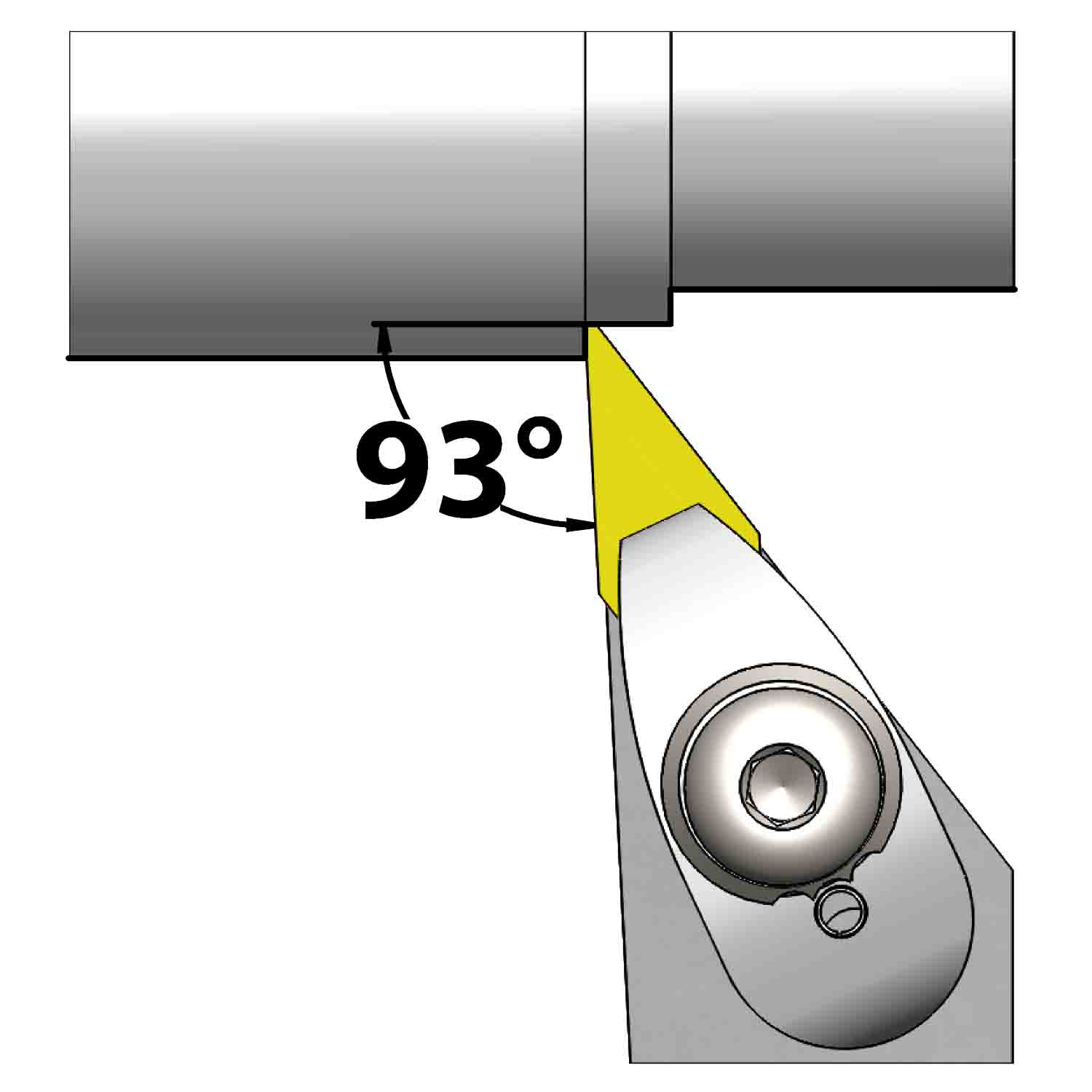 External turning<br />Top clamping<br />DVJN L/R
