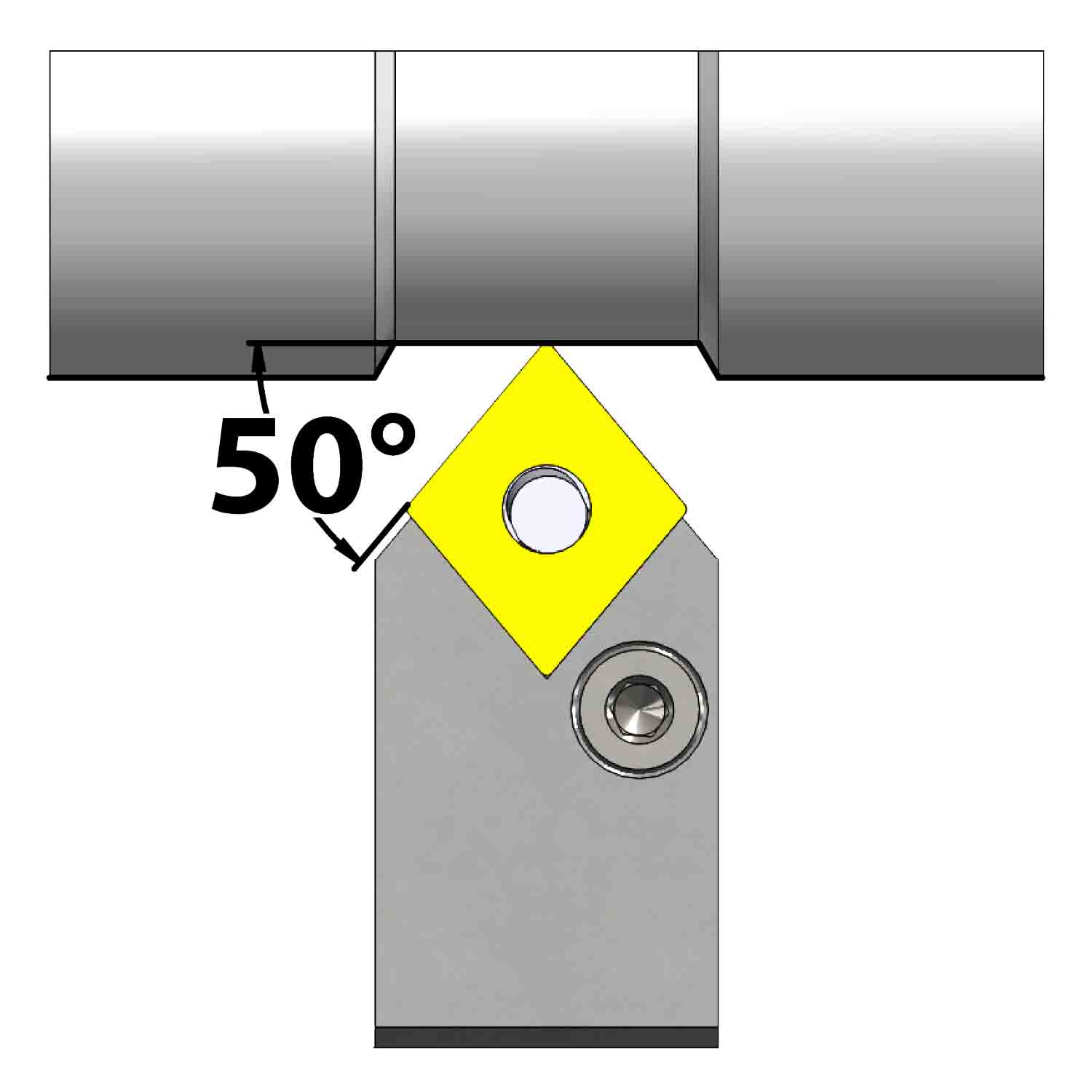 External turning<br />Lever lock clamping<br />PCMN N