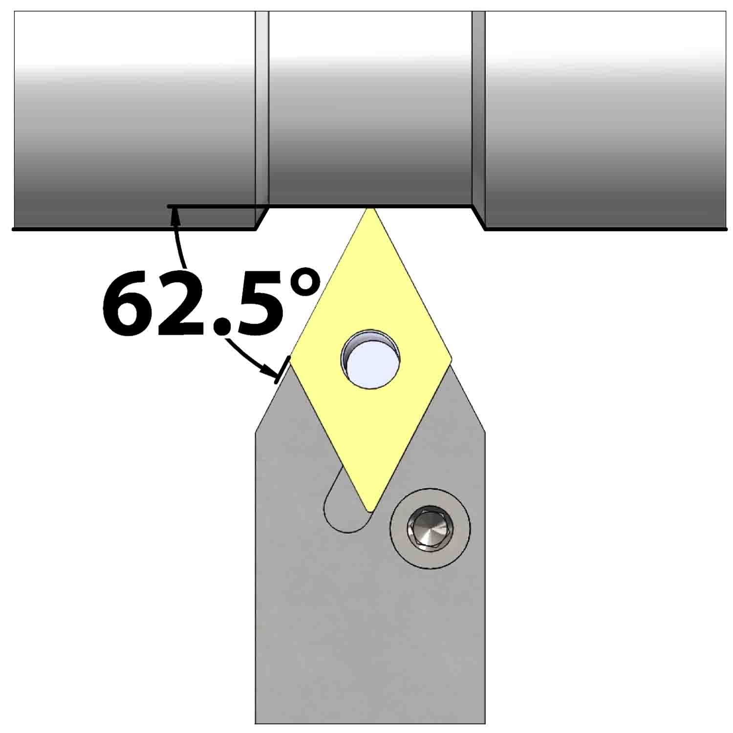 External turning<br />Lever lock clamping<br />PDNN N
